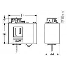 Перейти в категорию KP — реле температуры для общепромышленного применения Данфосс (Danfoss)