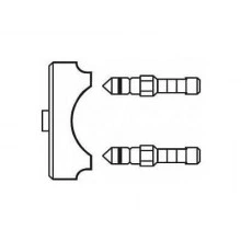 DANFOSS Комплект изм. нипп. с заглушкой для CNT 003L8145