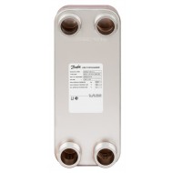 DANFOSS 004H7604 — Паяный пластинчатый теплообменник XB12H-2-60/60 PN25 G5/4 004H7604