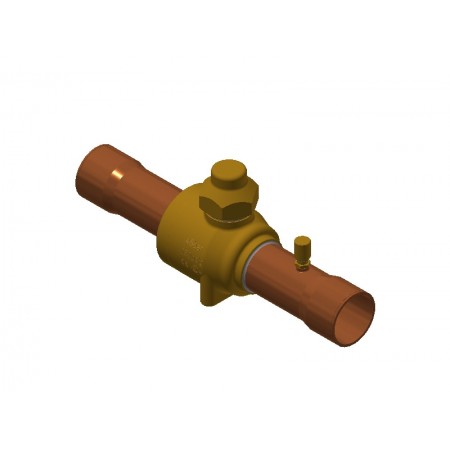 DANFOSS GBC 42s Клапан запорный 42 мм с портом 009L7064 DANFOSS GBC 42s Клапан запорный 42 мм с портом 009L7064