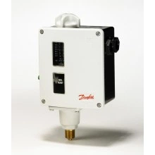 DANFOSS 017-519966 — Реле давления RT для тяжелых условий эксплуатации, диапазон настройки уставки 1-10 бар, дифференциал 0,33 бар, присоединение G 3/8 017-519966