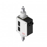DANFOSS 017D002766 — Реле перепада давления RT262A, диапазон настройки уставки 0-0,3 бар, дифференциал 0,03 бар, присоединение G 3/8 017D002766