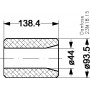 DANFOSS 023U4381 — Сменные сердечники-вставки 48-DC для разборных фильтров DCR Eliminator 023U4381 DANFOSS 023U4381 — Сменные сердечники-вставки 48-DC для разборных фильтров DCR Eliminator 023U4381