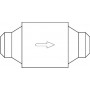 DANFOSS CVH Штуцер(пр. класс 4000901190) 027F1047 DANFOSS CVH Штуцер(пр. класс 4000901190) 027F1047