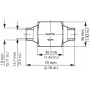 DANFOSS CVH Штуцер(пр. класс 4000901190) 027F1047 DANFOSS CVH Штуцер(пр. класс 4000901190) 027F1047