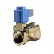 DANFOSS 032U456831 — Клапан электромагнитный EV220B, присоединение внутренняя резьба G 1 1/4", материал уплотнения NBR, нормально закрытый 032U456831