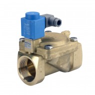 DANFOSS 032U460402 — Клапан электромагнитный EV220B, присоединение внутренняя резьба G 2", материал уплотнения NBR, нормально закрытый 032U460402