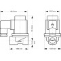DANFOSS 032U538116 — Клапан электромагнитный EV251B, присоединение G 1/2 DANFOSS 032U538116 — Клапан электромагнитный EV251B, присоединение G 1/2