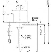 DANFOSS ETS 6-40 Клапан терморегулирующий с электроприводом 034G5065