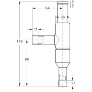 DANFOSS KVC 22 Регулятор производ. 7/8" ODF 034L0144