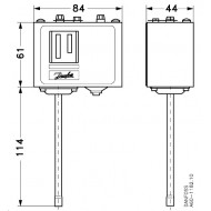 DANFOSS KP5 Реле давления 8-32 бар 060-118066