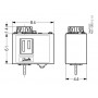 DANFOSS 060L111266 — Реле температуры (термостат) KP 69, IP 30/44, диапазон регулирования -5...35 °C, длина трубки 2 м 060L111266 DANFOSS 060L111266 — Реле температуры (термостат) KP 69, IP 30/44, диапазон регулирования -5...35 °C, длина трубки 2 м 060L111266