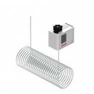DANFOSS 060L126766 — Реле температуры (термостат) KP 61, IP 30/44, диапазон регулирования -30...15 °C, длина трубки 3 м 060L126766