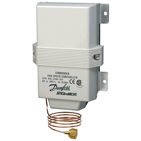 DANFOSS 061H3045 — Регулятор скорости вращения вентиляторов конденсатора RGE-Z1L4-7DS, хладагент R407C / R404A / R134a / R22, 8-28 бар, IP 54 061H3045 DANFOSS 061H3045 — Регулятор скорости вращения вентиляторов конденсатора RGE-Z1L4-7DS, хладагент R407C / R404A / R134a / R22, 8-28 бар, IP 54 061H3045
