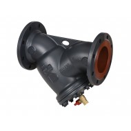 DANFOSS 065B7736 — Фильтр сетчатый FVF DN150, PN16, чугунный со сливным краном, фланцевый 065B7736