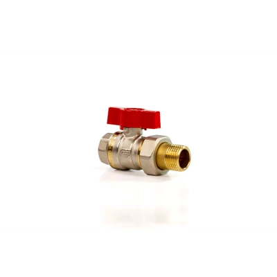 DANFOSS 065B8206 — Латунный шаровой кран BVR-F с накидной гайкой и ниппелем, DN 32, PN 40, управление — рычаг, алюминий, корпус — латунь CW617N 065B8206 DANFOSS 065B8206 — Латунный шаровой кран BVR-F с накидной гайкой и ниппелем, DN 32, PN 40, управление — рычаг, алюминий, корпус — латунь CW617N 065B8206