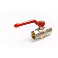 DANFOSS 065B8214 — Латунный шаровой кран BVR с внутренней резьбой UNI ISO 7/1, DN 80, PN 40, управление — рычаг, алюминий, корпус — латунь CW617N 065B8214