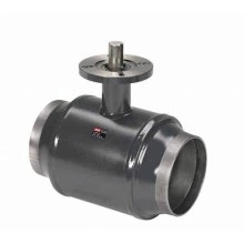 DANFOSS 065N0142 — Кран шаровой JIP Premium WW, под приварку, DN 100, PN 25, T макс 180 ℃, фланец под привод, корпус — сталь P235GH 065N0142