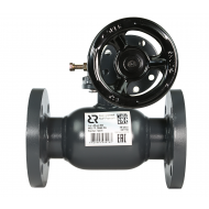 РИДАН RJIP Premium 065N0231R — Кран шаровой FF DN65 PN16 WG (фланцевый, с редуктором, стандартный проход) 065N0231R