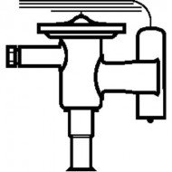 DANFOSS TUB Клапан терм №5 R134a/R513A 1/4"x1/2" 068U2031