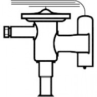 DANFOSS TUB Клапан терм №2 R404A/R507A 1/4"x1/2" 068U2095