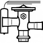DANFOSS TUA Клапан терм R134a/R513A 3/8 DANFOSS TUA Клапан терм R134a/R513A 3/8