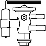 DANFOSS TUAE Клапан терм R134a/R513A 3/8"x1/2" 068U2207