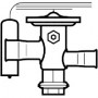 DANFOSS TUA Клапан терм R404A/R507A 1/4 DANFOSS TUA Клапан терм R404A/R507A 1/4