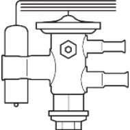 DANFOSS TUAE Клапан терм R410A 10x12 мм 068U2780