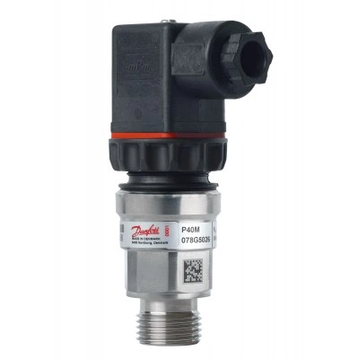 DANFOSS 078G5030 — Преобразователь (датчик) давления DST P40M-2411-A1GB08-1, 0-25 бар, выходной сигнал 4-20 мА, резьба G1/2, ISO 1179-2, IP 65 078G5030