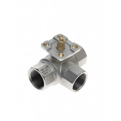 РИДАН 082G5419R — Кран шаровой двухпозиционный AMZ-113R PN40, DN20, Kvs 45, Tmax110 °C, Rp3/4, корпус CW617N, трехходовой 082G5419R РИДАН 082G5419R — Кран шаровой двухпозиционный AMZ-113R PN40, DN20, Kvs 45, Tmax110 °C, Rp3/4, корпус CW617N, трехходовой 082G5419R