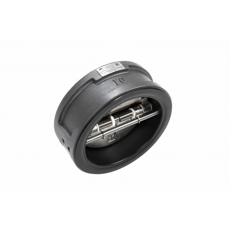 РИДАН Затвор обратный 082X4057R — ЗОД PN16, DN250, межфланцевый, двустворчатый, корпус — чугун GGG40 c EPDM покрытием 082X4057R РИДАН Затвор обратный 082X4057R — ЗОД PN16, DN250, межфланцевый, двустворчатый, корпус — чугун GGG40 c EPDM покрытием 082X4057R