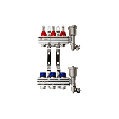 РИДАН 088U0724R — Коллекторная группа FHF-4RF set: коллектор + кронштейн + торцевая секция 088U0724R РИДАН 088U0724R — Коллекторная группа FHF-4RF set: коллектор + кронштейн + торцевая секция 088U0724R