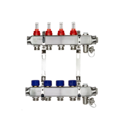 РИДАН 088U0958R — Комплект коллекторов SSM-8RF set с расходомерами и кронштейнами, 8 контуров 088U0958R РИДАН 088U0958R — Комплект коллекторов SSM-8RF set с расходомерами и кронштейнами, 8 контуров 088U0958R