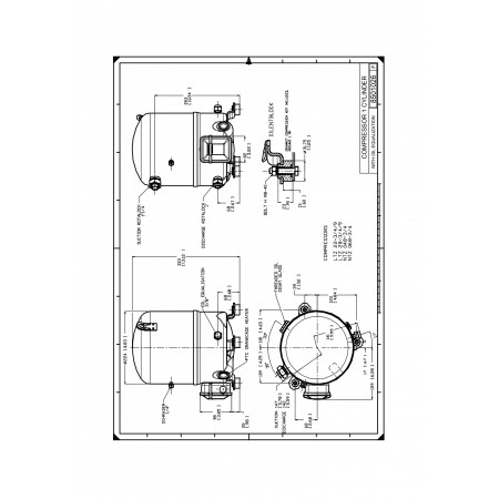 DANFOSS NTZ068A4LR1B Компрессор поршневой 120F0230 DANFOSS NTZ068A4LR1B Компрессор поршневой 120F0230