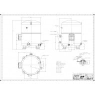 DANFOSS NTZ215A4LR1B Компрессор поршневой 120F0240