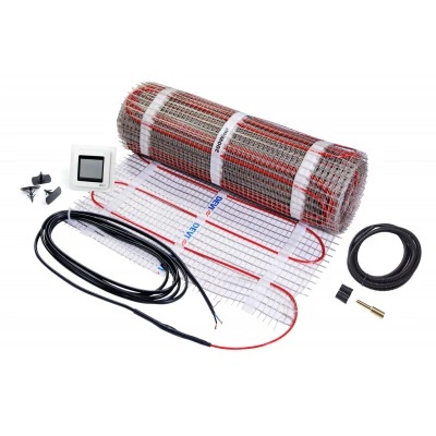 DEVI DEVImat 150T (DTIF-150) 140F0455 — Двухжильный нагревательный мат, мощность 1200 Вт при 230 В, 0,5 х 16 м 140F0455 DEVI DEVImat 150T (DTIF-150) 140F0455 — Двухжильный нагревательный мат, мощность 1200 Вт при 230 В, 0,5 х 16 м 140F0455