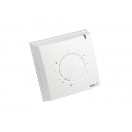 DEVI DEVIreg 130 140F1010 — Электронный терморегулятор с накладным корпусом, с датчиком пола 140F1010 DEVI DEVIreg 130 140F1010 — Электронный терморегулятор с накладным корпусом, с датчиком пола 140F1010