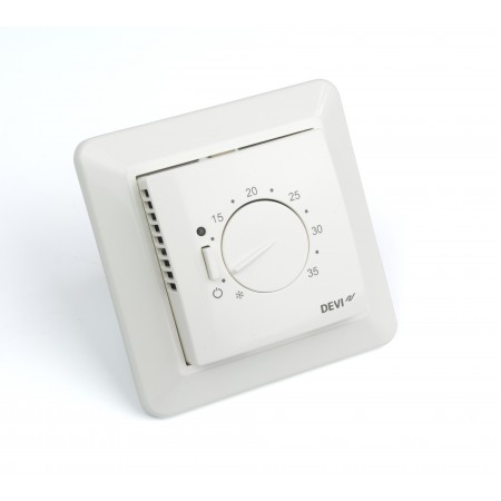 DEVI DEVIreg 530 140F1030 — Электронный терморегулятор со встроенным корпусом, с датчиком пола 140F1030 DEVI DEVIreg 530 140F1030 — Электронный терморегулятор со встроенным корпусом, с датчиком пола 140F1030