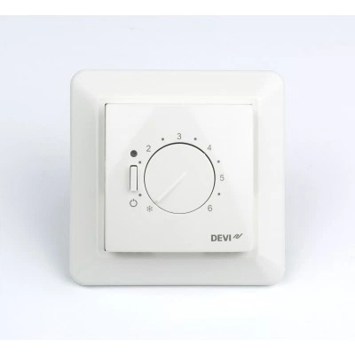 DEVI DEVIreg 530 140F1030 — Электронный терморегулятор со встроенным корпусом, с датчиком пола 140F1030 DEVI DEVIreg 530 140F1030 — Электронный терморегулятор со встроенным корпусом, с датчиком пола 140F1030