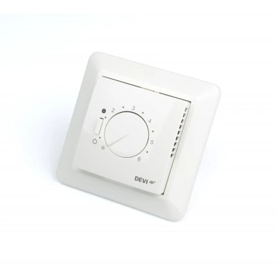 DEVI DEVIreg 530 140F1030 — Электронный терморегулятор со встроенным корпусом, с датчиком пола 140F1030 DEVI DEVIreg 530 140F1030 — Электронный терморегулятор со встроенным корпусом, с датчиком пола 140F1030