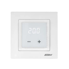 ДЕВИ 140F1030R — Терморегулятор ДЕВИ Room, IP 21, размеры 84 x 84 x 50 мм, диапазон регулирования температуры 5...40 °С 140F1030R