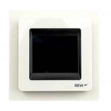 DEVI DEVIreg Touch 140F1064 — Программируемый терморегулятор с сенсорным дисплеем, белый 140F1064