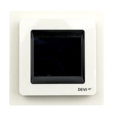 DEVI DEVIreg Touch 140F1064 — Программируемый терморегулятор с сенсорным дисплеем, белый 140F1064 DEVI DEVIreg Touch 140F1064 — Программируемый терморегулятор с сенсорным дисплеем, белый 140F1064