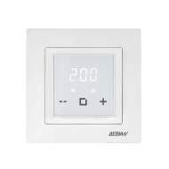 ДЕВИ 140F1064R — Терморегулятор ДЕВИ Classy c Wi-Fi белый, IP 21, размеры 84 x 84 x 50 мм, диапазон регулирования температуры 5...40 °С 140F1064R