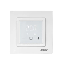 ДЕВИ 140F1064R — Терморегулятор ДЕВИ Classy c Wi-Fi белый, IP 21, размеры 84 x 84 x 50 мм, диапазон регулирования температуры 5...40 °С 140F1064R
