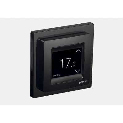 DEVI DEVIreg Touch 140F1069 — Программируемый терморегулятор с сенсорным дисплеем, черный 140F1069 DEVI DEVIreg Touch 140F1069 — Программируемый терморегулятор с сенсорным дисплеем, черный 140F1069