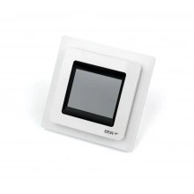 DEVI DEVIreg Touch 140F1071 — Программируемый терморегулятор с сенсорным дисплеем, полярно-белый 140F1071
