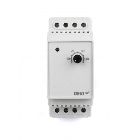 DEVI DEVIreg 330 140F1072 — Терморегулятор для систем обледенения, с датчиком на проводе, диапазон регулирования T +5…+45 °C 140F1072 DEVI DEVIreg 330 140F1072 — Терморегулятор для систем обледенения, с датчиком на проводе, диапазон регулирования T +5…+45 °C 140F1072