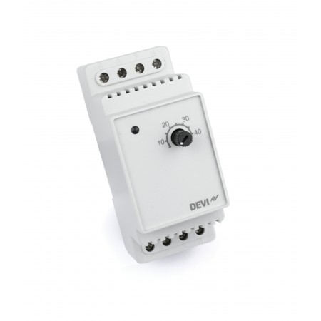 DEVI DEVIreg 330 140F1072 — Терморегулятор для систем обледенения, с датчиком на проводе, диапазон регулирования T +5…+45 °C 140F1072 DEVI DEVIreg 330 140F1072 — Терморегулятор для систем обледенения, с датчиком на проводе, диапазон регулирования T +5…+45 °C 140F1072